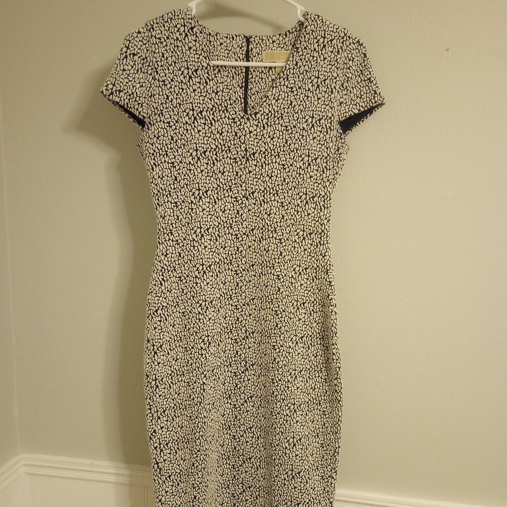 Michael Kors Printed Sheath Dress